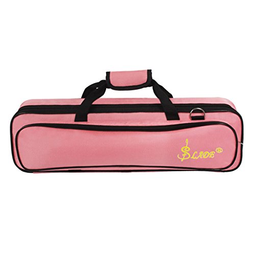 image for MonkeyJack Oxford Cloth Flute Case Cover - Carring Bag with Handle Str