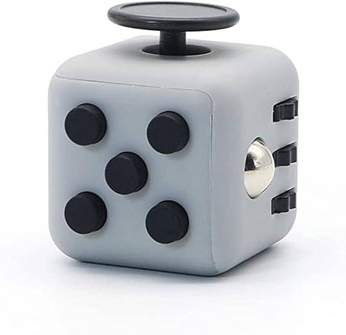 DELFINO Fidget Cube Stress Anxiety Pressure Relieving Fidget Dice Great