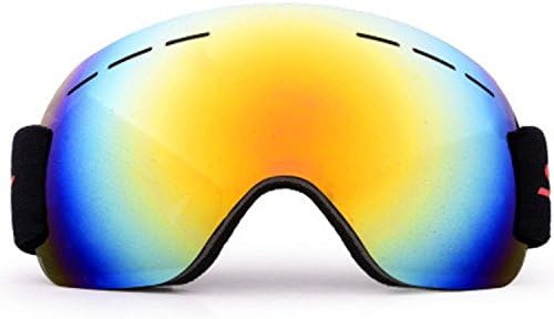 JapanX - Ski Goggles Snow Goggles for Snowboard Goggles and Snowmobile,Interchangeable Lens Magnetic Detachable Foam,UV400 Protection Anti-fog Design OTG Snow Goggles for Men Women (A2)