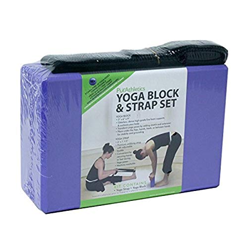 Zenzation-Yoga-Block-and-Strap Zenzation-Yoga-Block-and-Strap