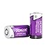 16340/CR123A Rechargeable Batteries [Upgraded] Zeasun 16340 3.7V 123/123A Li-ion Battery with Case,700mAh,10 Pack