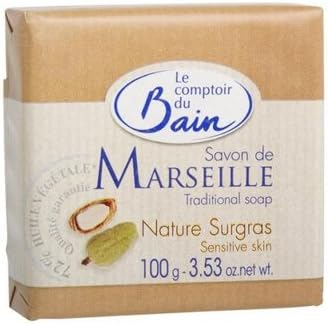 YEASUN Le Comptoir Du Bain Soap - Natural Traditional French - 3.52 oz