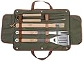 Esschert Design USA GT37 BBQ Tool Set with Canvas Bag