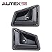 AUTEX 2pcs Interior Door Handle Front/Rear Left Right Driver Passenger Side Compatible with 1989 1990 1991 1992 1993 1994 1995 1996 1997 1998 Suzuki Sidekick Geo Tracker 1998 Chevy Tracker SZ1353104