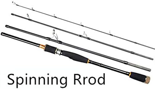 Rivulet Official Store 4 Sections 1.8M 2.1m 2.4m 2.7m 3.0m 99% Carbon Fiber Spinning Fishing Rods Travel Rod Fishing Lure Casting Rod