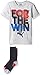 PUMA Big Boys' Graphic Tee and Sock, Lt Grey Heather, Small (8)