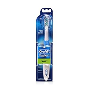 Oral B Cross Action Battery Powered Electric Toothbrush for adults, Pack of 1