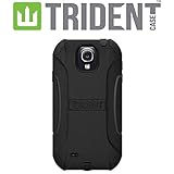 Trident Case AEGIS Series Protective for Samsung Galaxy S4/GT-I9500 - Retail Packaging - Black