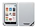 iShoppingdeals - for Barnes and Noble NOOK COLOR eBook Reader Tablet WiFi, Clear White Soft Silicone Skin Case Cover And Smart Headphone Wrap