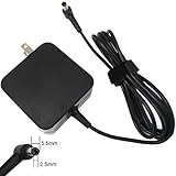 Baturu 65W AC Charger for Asus X551 X551CA X551M X551MA X551MAV X550C X550CA X550LA X550ZA X550LN X552LAV X555L X555LA X751MA Q501LA Q502L Q502LA TP500L ADP-65DW B pa-1650-78 - 12 Months Warranty