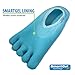 NatraCure 5-Toe Gel Moisturizing Socks (Helps Dry Feet, Cracked Heels, Calluses, Cuticles, Rough Skin, and Enhances your Favorite Lotions and Creams) – 110-M CAT – Size: Mediumthumb 4