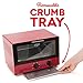Dash B07DL2LJ3Z Compact Toaster Oven Cooker with Baking Tray, Red