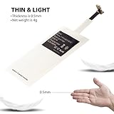 iPhone wireless charge receiver, WABA Qi receiver patch super slim low heat emission module chip for iPhone 7/7plus/6/6s/6plus/6s plus/5/5s (Lightning)