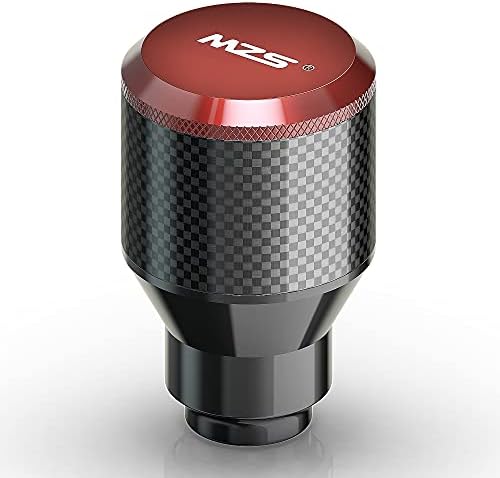 MZS Gear Carbon Fiber Shift Knob Stick Shifter Adapter Compatible with 2017-2021 Maverick X3 | Max All Models UTV 715004866 Red: Home Improvement