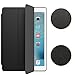 iPad mini Case, iPad mini 2 Cover, Supstar Slim-Fit Folio with Auto Wake/Sleep Smart Stand Magnetic PU Leather Hard Case for Apple iPad mini 1/2/3 - Black