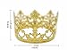 Vintage Gold Crown Cake Topper Queen Princess Cake Photo Party Baby Decor