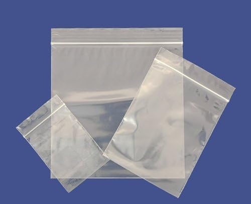 3 x 100 Grip Seal Bags 3.5 x 4.5 Inch 200g Strong Reusable Zip Lock by Gripwell