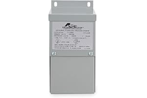 Acme Electric T279741S Low Voltage Distribution Transformer, Single Phase, 120/208/240/277 Primary Volts - 120/240 Secondary Volts, 1.5 kVA