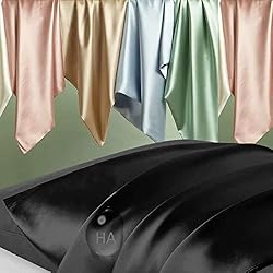 Silk Pillow Cases 2 Pack, Mulberry Silk Pillowcases