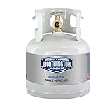 Worthington 281149 1-Gallon Steel Propane Cylinder With Type 1 With Overflow Prevention Device Valve
