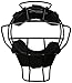 Champro 18oz. Lightweight Baseball/Softball Adult Umpire Face Mask with Moisture-Wicking Dri-Gear Pads,Black