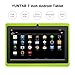 YUNTAB 7 inch Android Tablet – 1.5 Ghz Quad Core CPU, with WiFi, 1GB RAM, 8GB ROM, 1024×600 HD Touch Screen, Pre-Loaded Google Play Store & Games, Dual Camera(Green)thumb 3