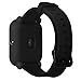 Soft TPU Protection Silicone Full Case Cover for Huami Amazfit Bip Youth Watch (Black)