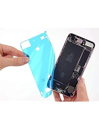 Tiras Adhesivas ogodeal iPhone X Protector de visualización LCD de Vivienda Marco frontal precortado resistente al agua focas, líquido la reparación de daños pegatinas pegamento Sustitución, Negro