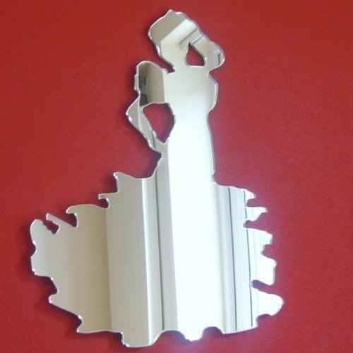 Flamenco Dancing Mirror 12cm x 9cm