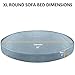 KOPEKS Deluxe Orthopedic Memory Foam Round Dog Bed – Jumbo XL – Greythumb 1