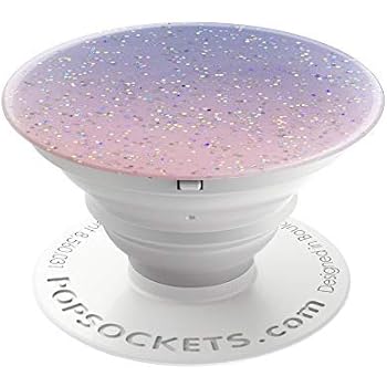 PopSockets: Collapsible Grip & Stand for Phones and Tablets - Glitter Morning Haze