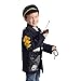 DRESS 2 PLAY Police Costume for Kids, Cop Toddler Dress Up Set Role Play With Accessories, Police Officer Costume for Kids Ages 3-7