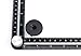THE CIMPLE CO Single Wall Grommets for Cables Drywall, 100 PCS, 1/2-in Feed-Through Bushing, Grommet, Coaxial Cable Wall Pass Through, Cord Hole Cover, CCTV, White