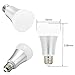 Yangcsl E26 LED Color Changing Light Bulb, 10W Dimmable RGB LED Light Bulbs with Remote Control, 60 Watt Equivalent (Pack of 4)