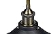 CLAXY Ecopower Industrial Mini Ceiling Light Bronze Semi-Flush Mount Ceiling Light Fixture