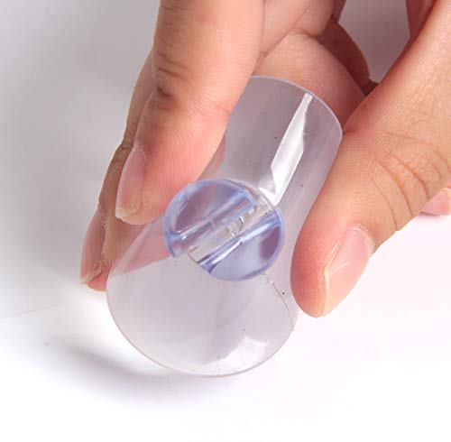HAPY SHOP 12 PCS Bathroom Shower Caddy Connectors Suction Cups,Heavy Strength Large Suction Cups for Bathroom,Easy to Attach - Thumbnail 3