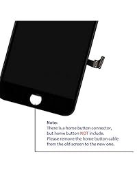 Reemplazo de pantalla para iPhone 7 Plus Black Digitalizador de pantalla LCD de 5.5 pulgadas con herramientas de reparación gratuitas y vidrio templado (7 Plus-Black)