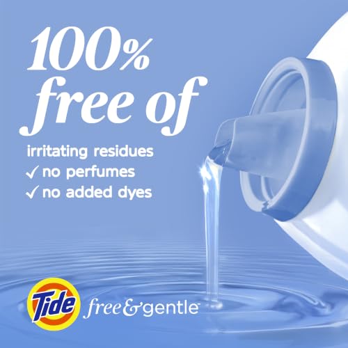 Tide Free & Gentle Liquid Laundry Detergent, 80 Loads, 105 fl oz, photo 10