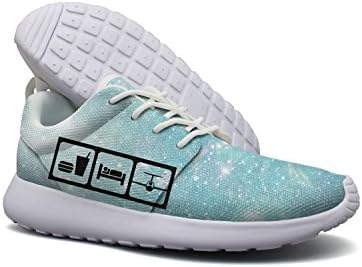 Eat Sleep Gliding Men Lightweight Walking Shoes Casual Athletic Running Sneakers Fashion