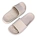 WILLIAM&KATE Spring Summer Unisex Household Slipper Casual Anti-Slip Bathroom Slippers Soft Lightweight Sandal Indoor&Outdoor Couple Slippers,Khaki,9-9.5D US/43-44