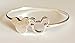K Boutique Mickey Bangle Sterling Silver 925