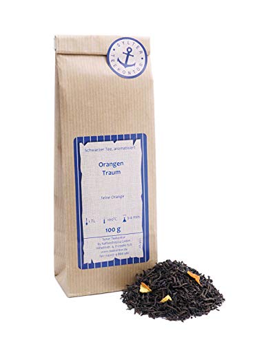 Schwarzer Tee lose Orangen Traum Orangen Schwarztee feine Orange 250g