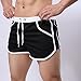 Neartime Men's Shorts, Loose Shorts Mens Trousers Sport Casual Pants (L, Black)