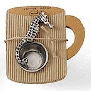 Sea Life Coffee Scoop Seahorse 4641001H by Mud Pie Gifts