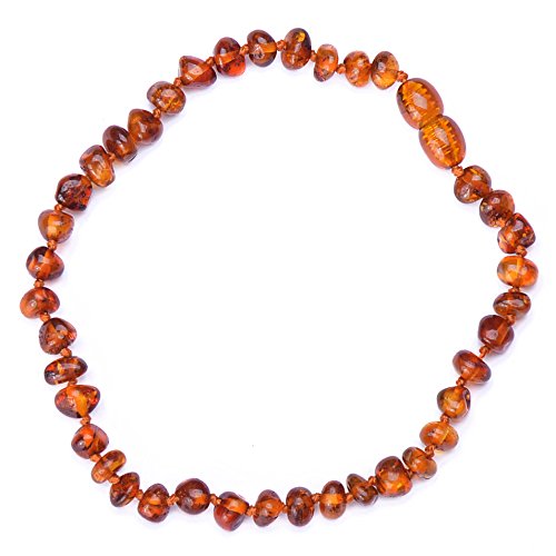 Cognac amber bracelet for women from genuine baltic amb…