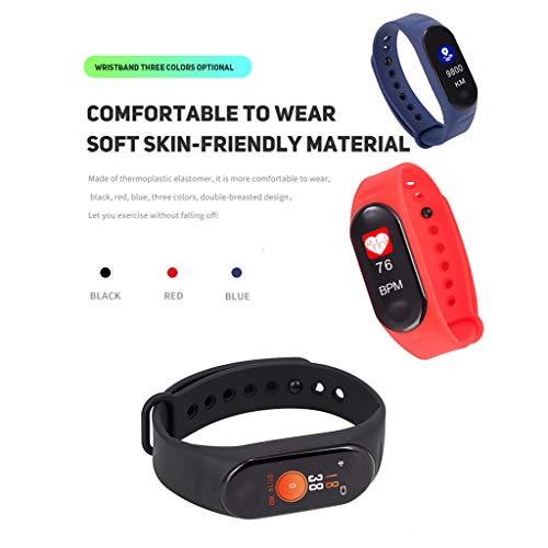 Chenway Fitness Tracker Watch with Heart Rate Monitor, Slim Sports Activity Tracker Watch, Waterproof Pedometer Watch with Sleep Monitor, Step Tracker for Android and iPhone