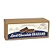 South Bay Chocolate Co. 16 oz (1 LB) Dark Chocolate Enrobed Graham Crackers, 16Count