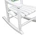 Teamson Kids - Safari Wooden Rocking Chair for Children - Zebra