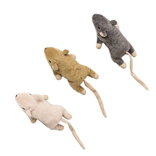 Ethical Pets 52083 Flat Mouse Frankie Catnip Toys