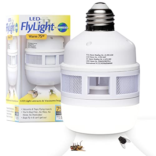 CLEANRTH FLYLIGHT™ Bug Zapper Light Bulb Alternative 75watt